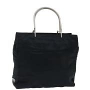 Prada Vintage Pre-owned Nylon prada-vskor Black, Dam