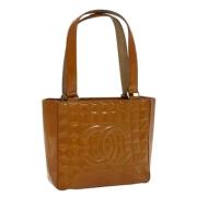 Chanel Vintage Pre-owned Laeder chanel-vskor Brown, Dam