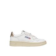 Autry Vintage Medalist Låga Läder Sneakers White, Dam