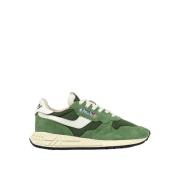 Autry Retro-Dynamisk Reelwind Låga Sneakers Green, Herr