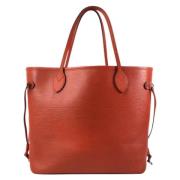 Louis Vuitton Vintage Pre-owned Laeder totevskor Orange, Dam