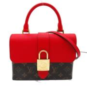 Louis Vuitton Vintage Pre-owned Canvas louis-vuitton-vskor Red, Dam