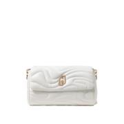 Liu Jo Quiltad Axelväska Off White Beige, Dam