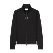 Courrèges Jersey Tracksuit Jacka med AC Logo Black, Herr