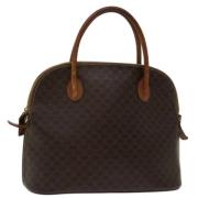 Celine Vintage Pre-owned Laeder handvskor Brown, Dam