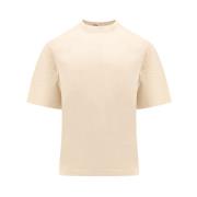 Burberry Beige Crew-neck T-shirt Beige, Herr