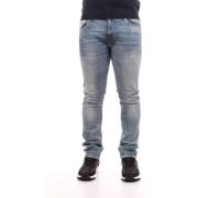 Guess Slim-fit Jeans i Denim Blue, Herr