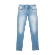 Antony Morato Tapered Jeans med Délavé Effekt Blue, Herr