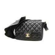 Chanel Vintage Pre-owned Laeder chanel-vskor Black, Dam