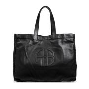 Anine Bing Shopper väska Black, Dam