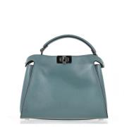 Fendi Vintage Pre-owned Laeder totevskor Blue, Dam