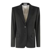 Helmut Lang Elegant Blazer Black, Dam