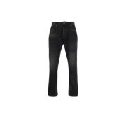 John Richmond Slim-fit Jeans i Denim Black, Herr