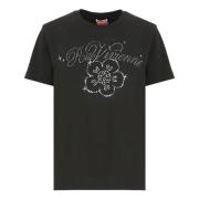 Kenzo Glittered Constellation Print T-shirt Black, Dam