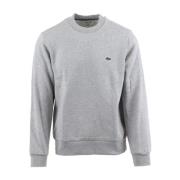 Lacoste Klassisk Krokodil Sweatshirt Gray, Herr