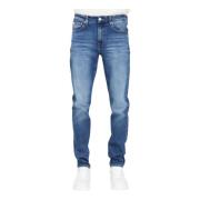 Calvin Klein Jeans Slim Tapered Denim Jeans Blue, Herr