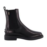 Tod's Dam Gummi Tronch Elastiska Skor Black, Dam