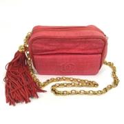 Chanel Vintage Pre-owned Laeder chanel-vskor Red, Dam