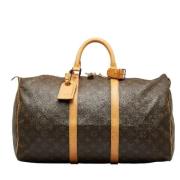 Louis Vuitton Vintage Pre-owned Canvas louis-vuitton-vskor Brown, Dam