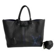 Louis Vuitton Vintage Pre-owned Laeder handvskor Black, Dam