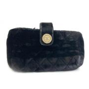 Chanel Vintage Pre-owned Laeder chanel-vskor Black, Dam