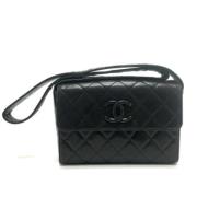 Chanel Vintage Pre-owned Laeder chanel-vskor Black, Dam