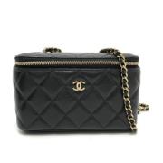 Chanel Vintage Pre-owned Laeder chanel-vskor Black, Dam