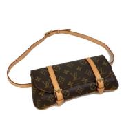 Louis Vuitton Vintage Pre-owned Canvas louis-vuitton-vskor Brown, Dam