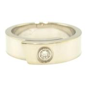 Cartier Vintage Pre-owned Vitt guld ringar Gray, Dam