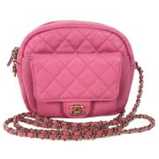 Chanel Vintage Pre-owned Laeder chanel-vskor Pink, Dam