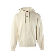 Hugo Boss Ivory Bomullsweater för Herrar Beige, Herr