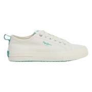 Pepe Jeans Allen Band Sneakers White, Dam