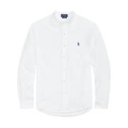 Ralph Lauren Fjäderlätt Mesh Skjorta White, Herr