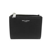 Yves Saint Laurent Vintage Pre-owned Laeder plnbcker Black, Dam