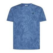 Etro Snygga T-shirts och Polos Blue, Herr