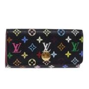 Louis Vuitton Vintage Pre-owned Canvas nyckelhllare Black, Dam