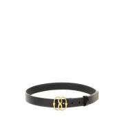 Bally Chic Leather Belts for Men Black, Dam