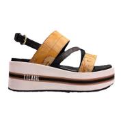 Alviero Martini 1a Classe Geo Classic Platform Sandal för Kvinnor Mult...