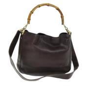 Gucci Vintage Pre-owned Laeder handvskor Brown, Dam