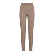 Freequent Slim-fit Trousers Brown, Dam