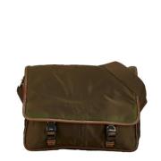 Prada Vintage Pre-owned Canvas prada-vskor Brown, Dam