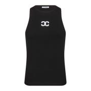 Co'Couture Sportig Tanktop med Logga Black, Dam