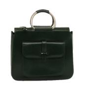 Gucci Vintage Pre-owned Laeder handvskor Green, Dam