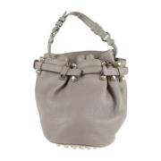 Alexander Wang Pre-owned Pre-owned Laeder handvskor Beige, Dam