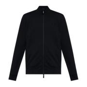 Moncler Sweatshirt med ståkrage Black, Herr