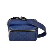 Louis Vuitton Vintage Pre-owned Laeder louis-vuitton-vskor Blue, Dam