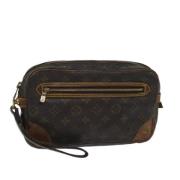 Louis Vuitton Vintage Pre-owned Canvas kuvertvskor Brown, Dam