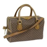 Gucci Vintage Pre-owned Laeder handvskor Beige, Dam