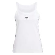 Adidas 3 S Tank Top White, Dam