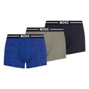 Boss Trunk 3P Bold Design Boxer briefs Multicolor, Herr